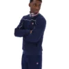 Fila Navy Federico Tipped Neck Track Top