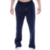 Fila Navy Fio Velour Straight-Leg Jogger