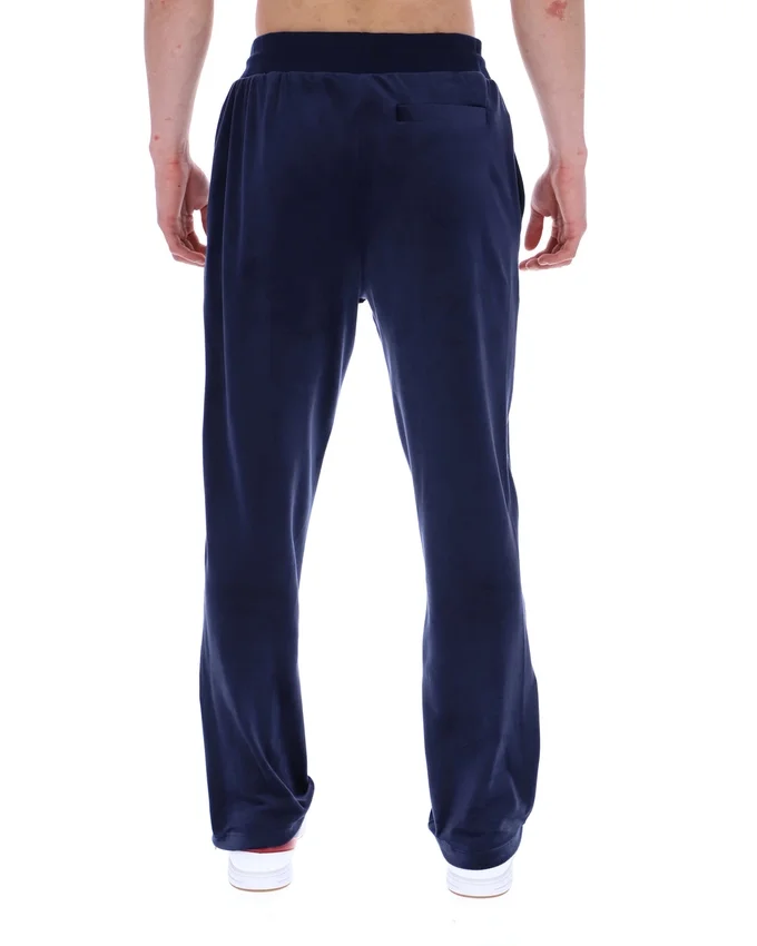 Fila Navy Fio Velour Straight-Leg Jogger