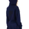 Fila Navy Fiorella 1/4 Zip Up Hoodie