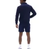 Fila Navy Francesco Suede Jacket