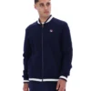 Fila Navy Gabe Waffle Knit Jacket