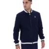 Fila Navy Gabe Waffle Knit Jacket