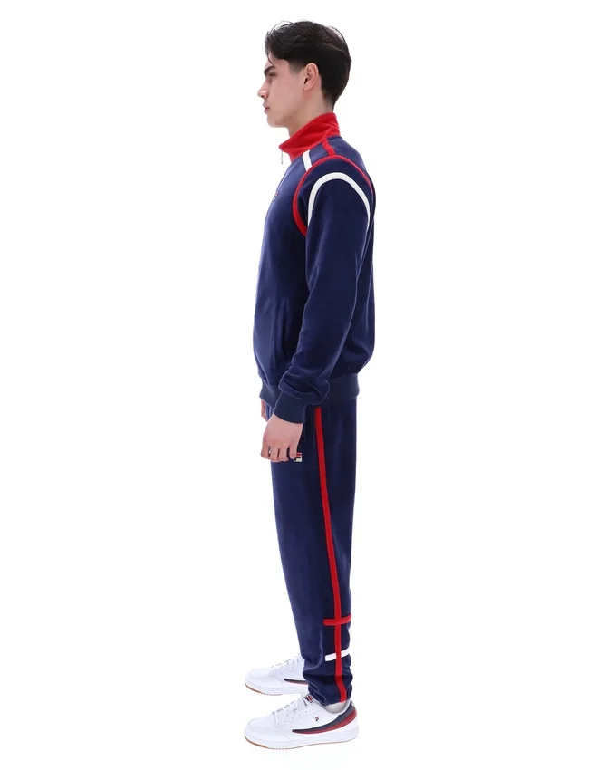 Fila Navy Gabriele Contrast Panel Track Top