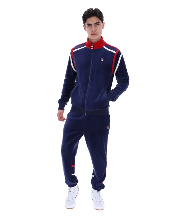 Fila Navy Gabriele Contrast Panel Track Top
