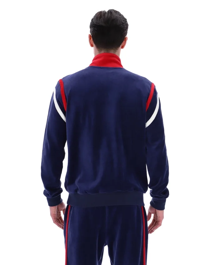 Fila Navy Gabriele Contrast Panel Track Top