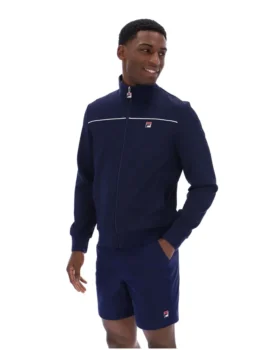 Fila Navy Gennaro 1911 Monogram Track Top
