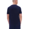 Fila Navy Gerardo Mesh Stripe Knitted Tee
