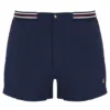 Fila Navy High Tide Terry Pocket Stripe Shorts