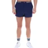 Fila Navy High Tide Terry Pocket Stripe Shorts