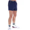 Fila Navy High Tide Terry Pocket Stripe Shorts