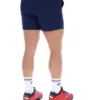 Fila Navy High Tide Terry Pocket Stripe Shorts