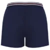 Fila Navy High Tide Terry Pocket Stripe Shorts