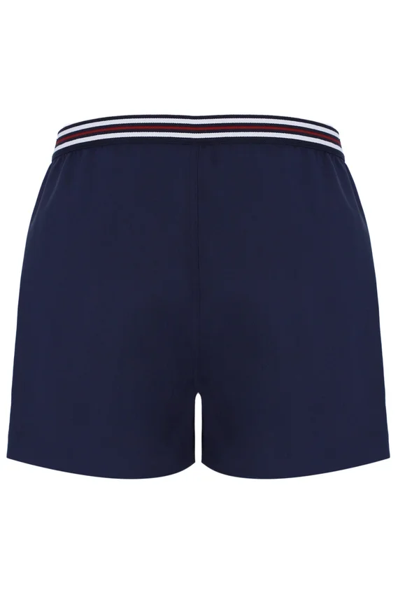Fila Navy High Tide Terry Pocket Stripe Shorts