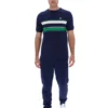 Fila Navy Iggy Striped T-Shirt