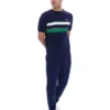 Fila Navy Iggy Striped T-Shirt