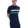 Fila Navy Iggy Striped T-Shirt