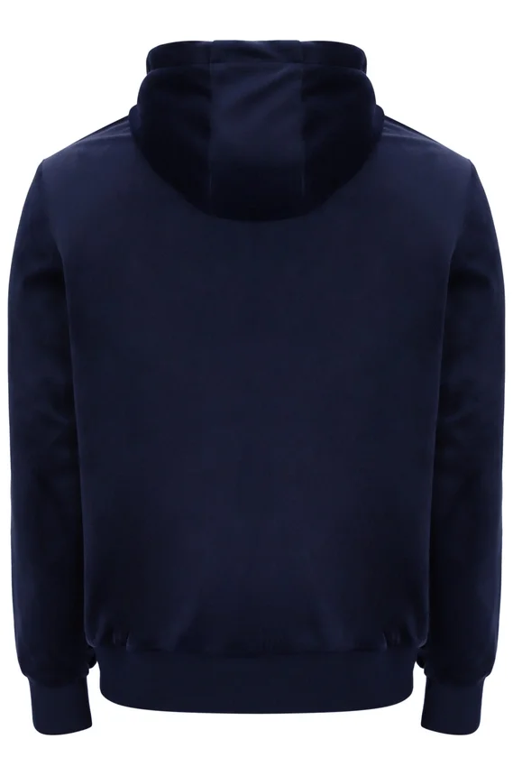 Fila Navy Italo Velour Hoodie
