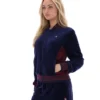 Fila Navy Jenesis Baseball Zip Up Track Top