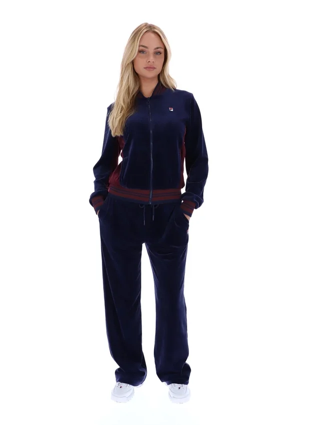 Fila Navy Jenesis Baseball Zip Up Track Top