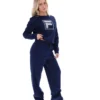 Fila Navy Jorie Wide Crew Neck Sweatshirt