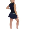 Fila Navy Jorja Cable Knit Vest