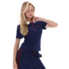 Fila Navy Juno Fitted Iconic Polo