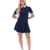 Fila Navy Juno Fitted Iconic Polo