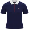 Fila Navy Juno Fitted Iconic Polo