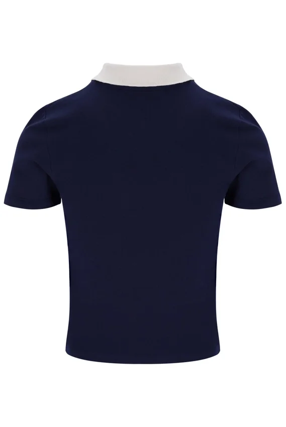 Fila Navy Juno Fitted Iconic Polo