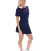 Fila Navy Juno Fitted Iconic Polo