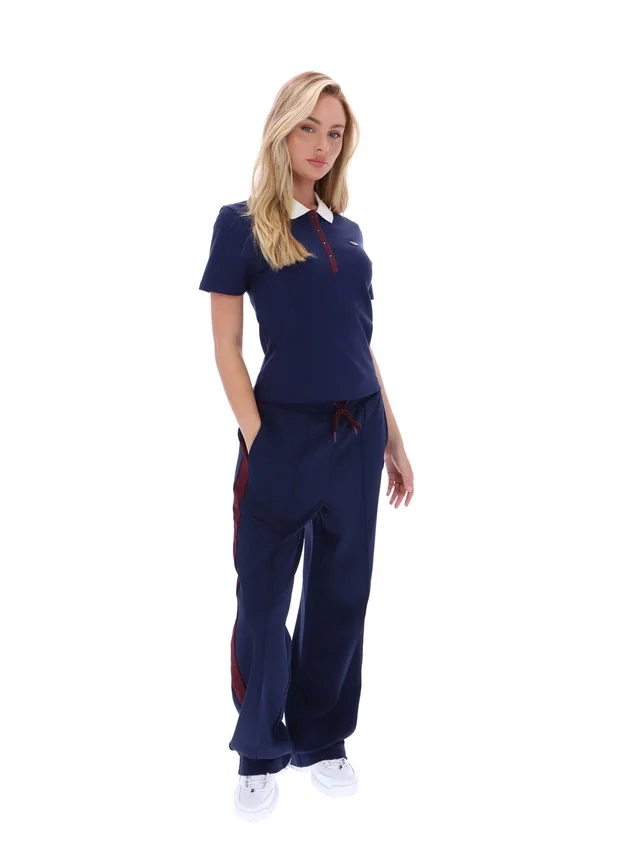 Fila Navy Juno Fitted Iconic Polo