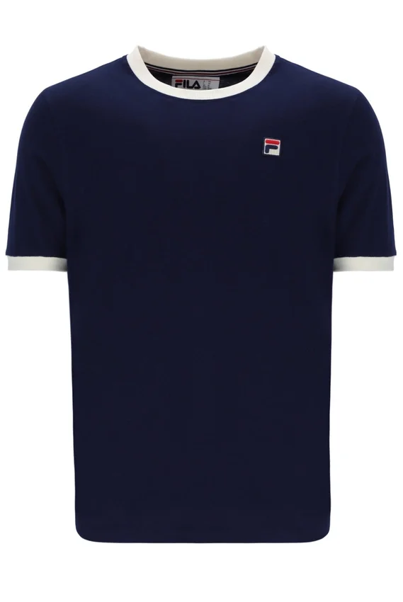Fila Navy Marconi Essential Ringer T-Shirt