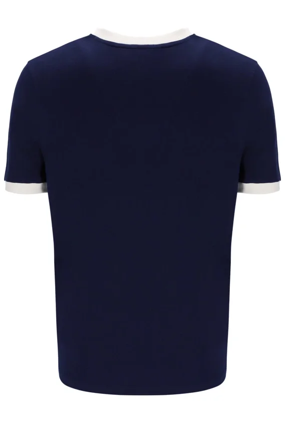 Fila Navy Marconi Essential Ringer T-Shirt