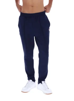 Fila Navy Molveno Pin Tuck Slim Leg Pants