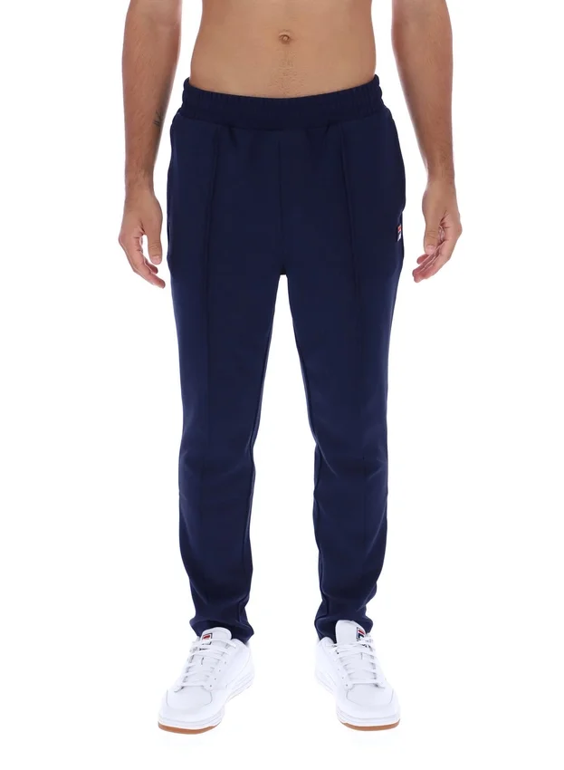 Fila Navy Molveno Pin Tuck Slim Leg Pants
