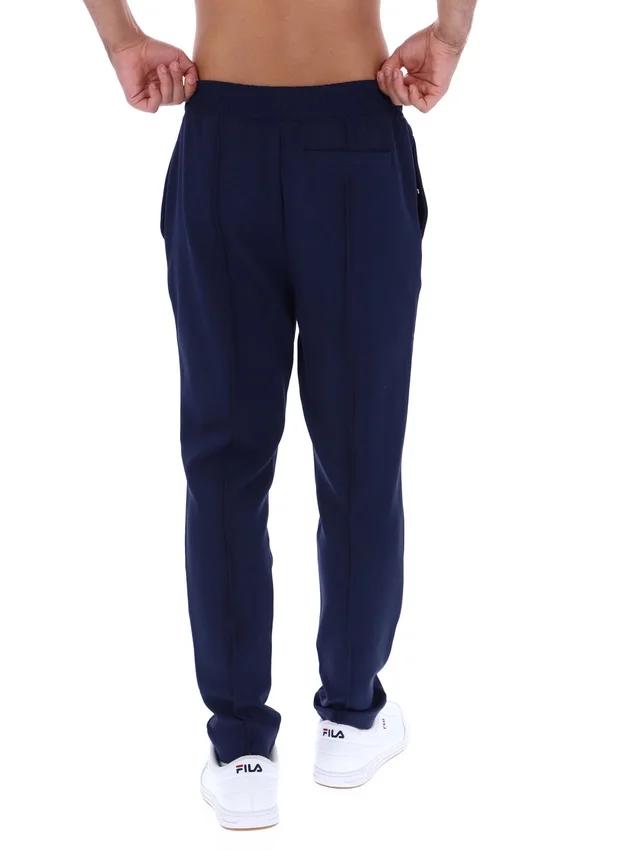 Fila Navy Molveno Pin Tuck Slim Leg Pants