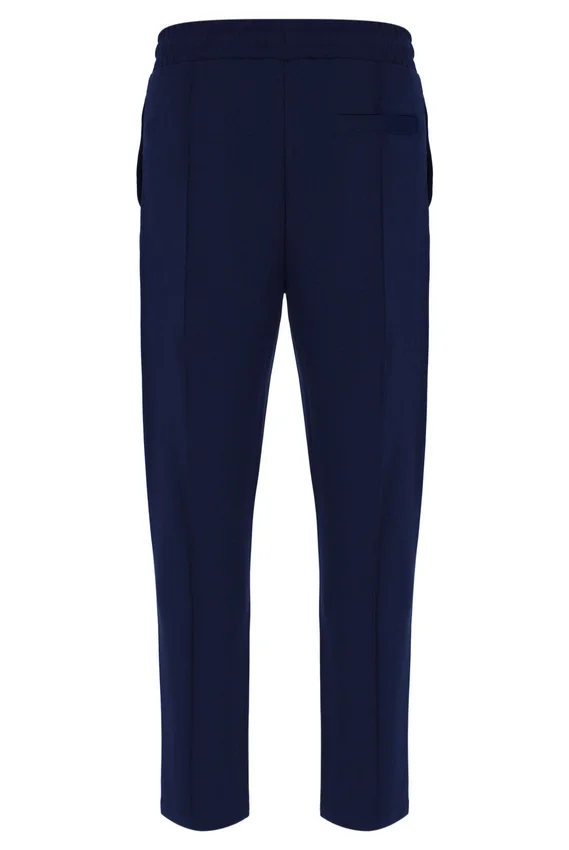 Fila Navy Molveno Pin Tuck Slim Leg Pants