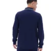 Fila Navy Monte Tipped Collar Long Sleeve Polo