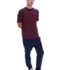 Fila Navy Nilo Printed Pinstripe T-Shirt