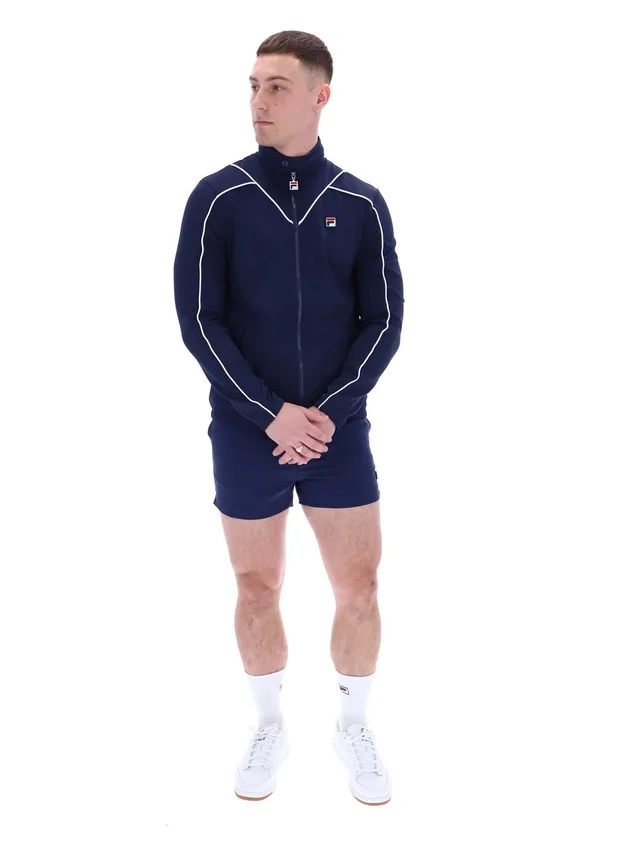 Fila Navy Noble Archive Piping Track Top