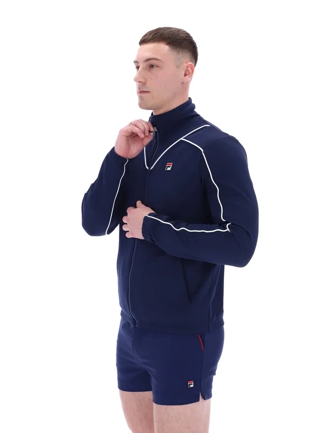 Fila Navy Noble Archive Piping Track Top