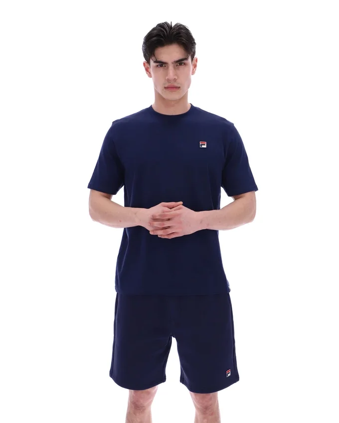 Fila Navy Osvaldo Graphic T-Shirt