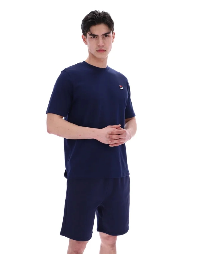 Fila Navy Osvaldo Graphic T-Shirt