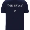 Fila Navy Osvaldo Graphic T-Shirt