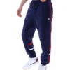Fila Navy Otello Contrast Panel Track Pants
