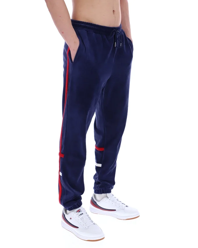 Fila Navy Otello Contrast Panel Track Pants