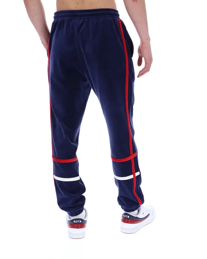 Fila Navy Otello Contrast Panel Track Pants