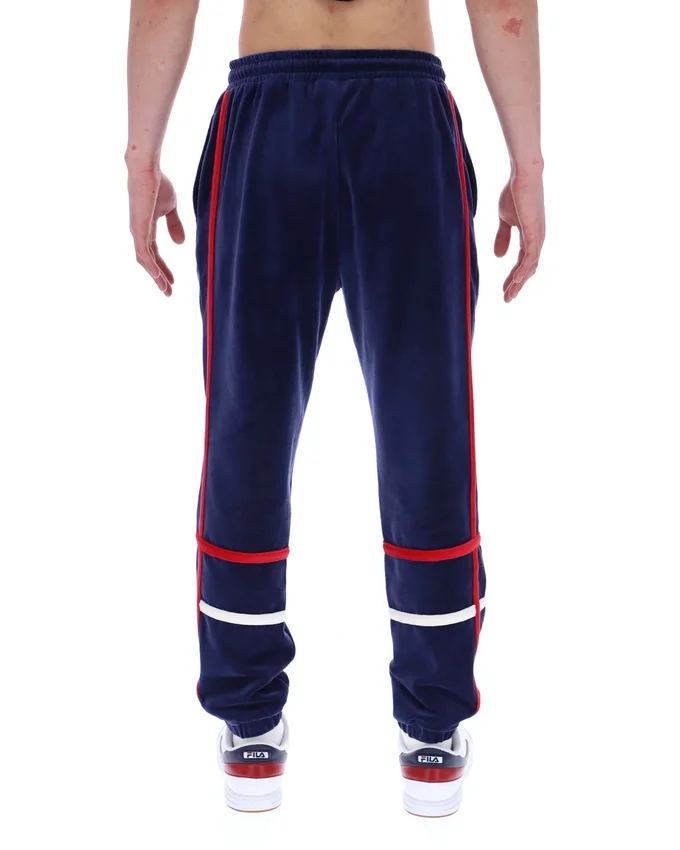 Fila Navy Otello Contrast Panel Track Pants