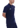 Fila Navy Pablo Three-Button Tipped Rib Polo Shirt